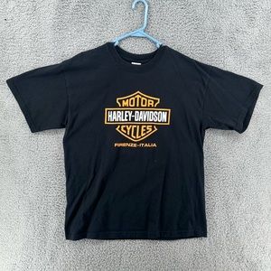 Gildan Harley-Davidson Italia Firenze T-Shirt Men’s‎ Sz Large